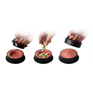 Prensa hamburguesa 3 en 1 pp antiadheren colección kinvara