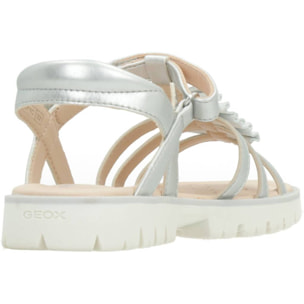 Sandalias Niña de la marca GEOX  modelo J SANDAL STARBLUSH G Silver