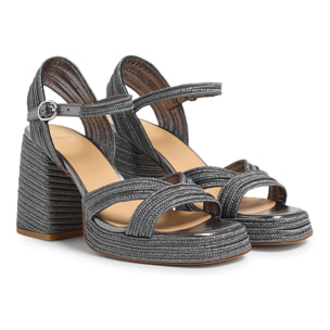 Sandalia Valle tacón 10cm