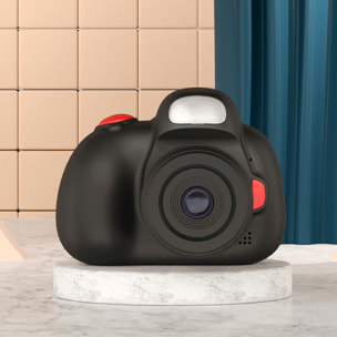 Fotocamera digitale D6S con foto da 48mpx e video HD per bambini. schermo 2.4. Messa a fuoco manuale e automatica. Flash, fotocamera secondaria.