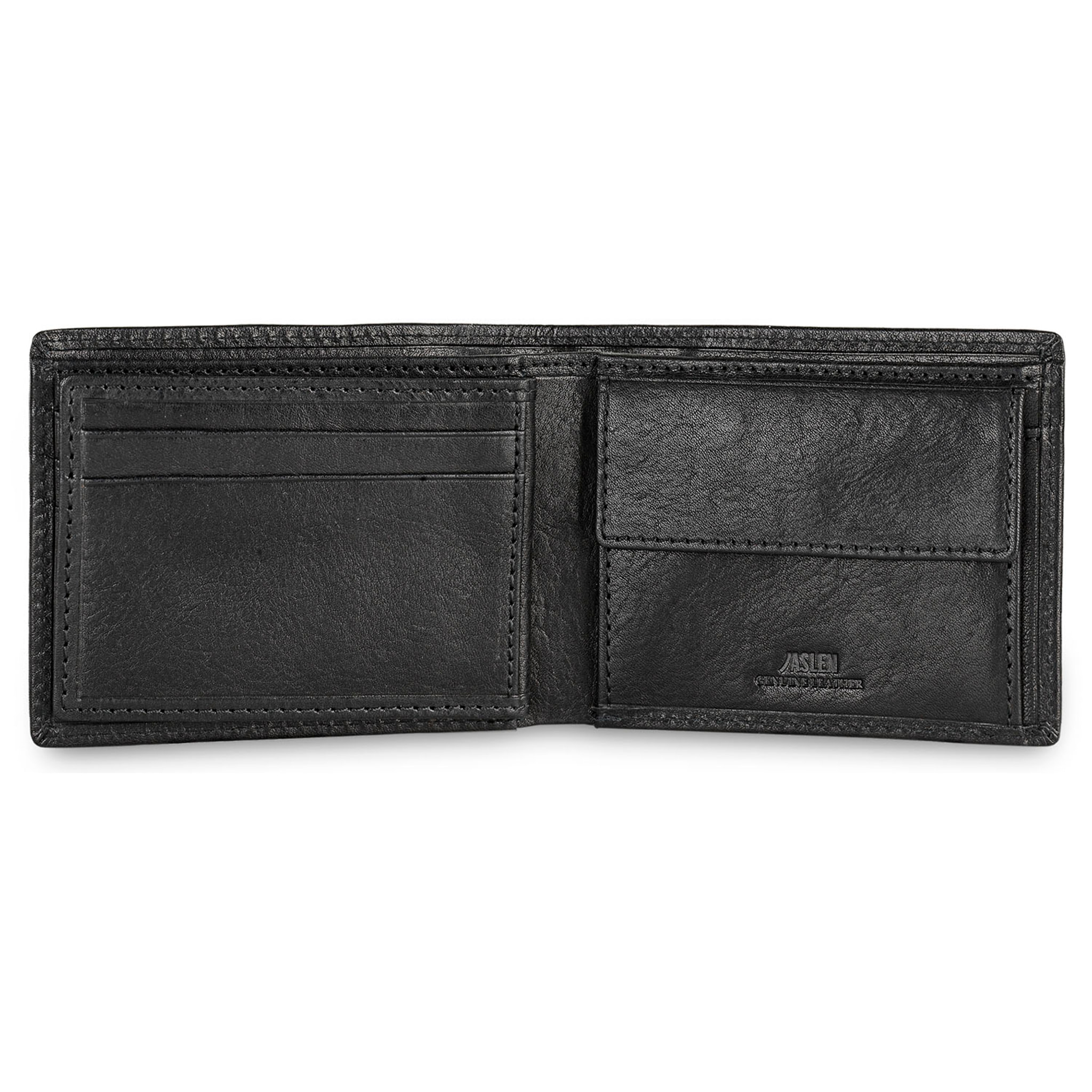 Cartera Hombre Piel Jaslen Hannover Negro