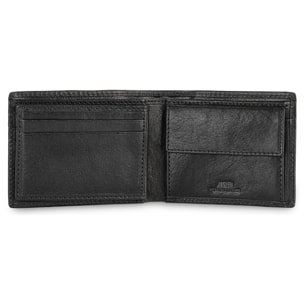 Cartera Hombre Piel Jaslen Hannover Negro