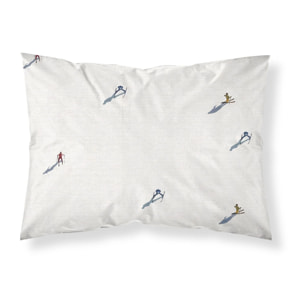 Taie d'oreiller Skier