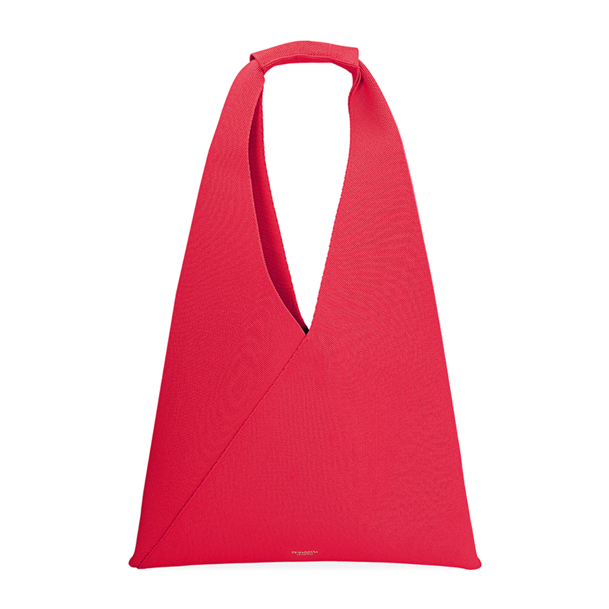 Borsa a spalla donna rossa in tessuto