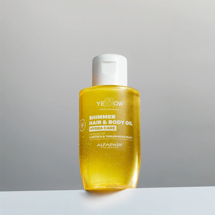 ALFAPARF Yellow Hydra Care Shimmer Hair & Body Oil 100ml