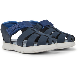 Sandalias - CAMPER Oruga - Azul - Cuero liso