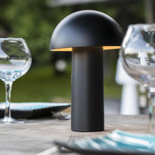 Lampe de table sans fil LED TOD BLACK H28CM