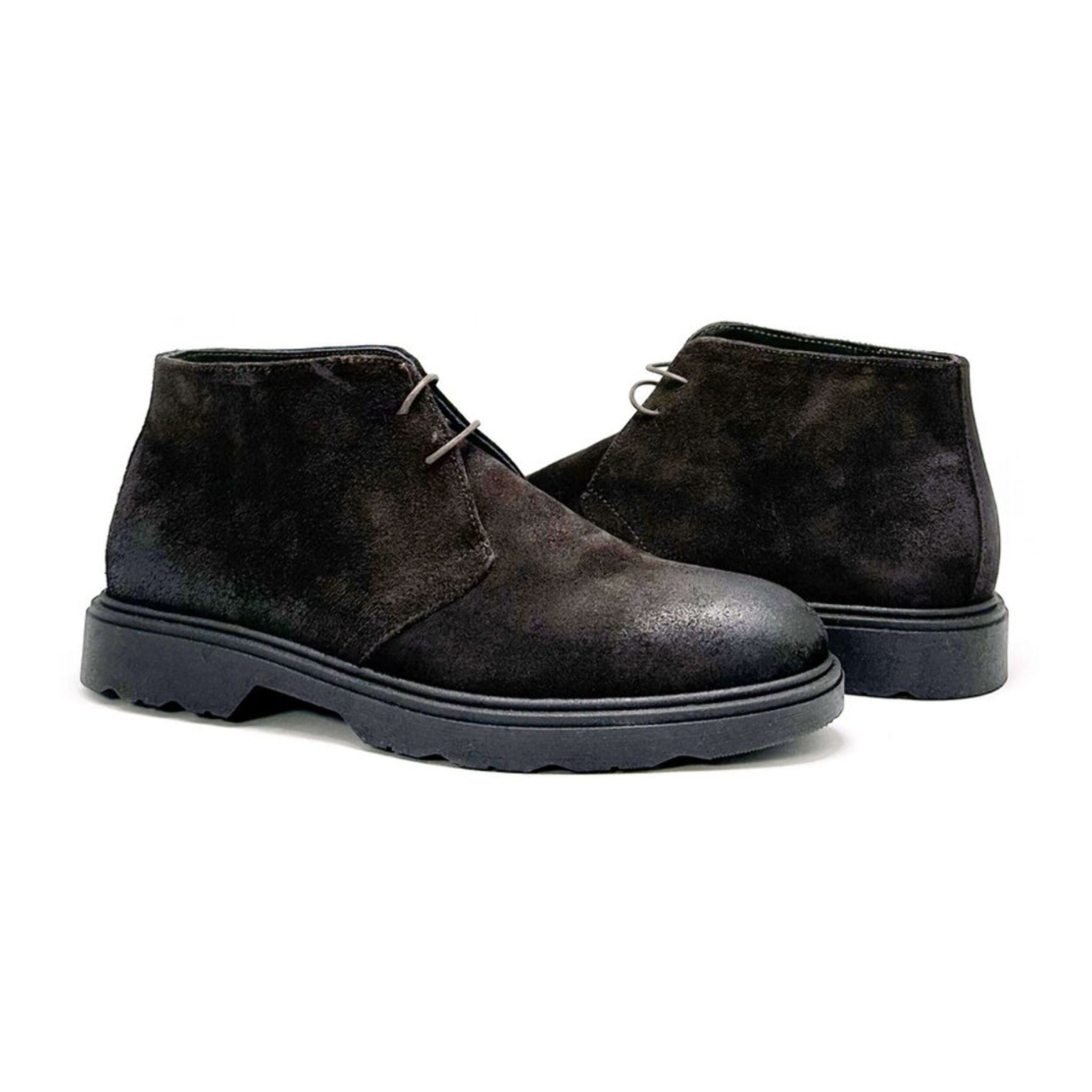 Botin para Hombre - Duca di Morrone Fabio Suede Brown