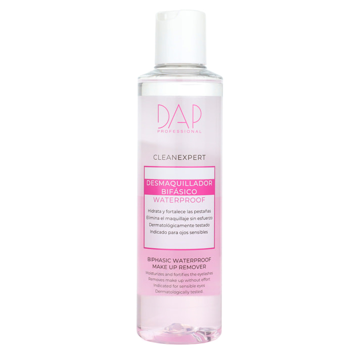 Clean expert desmaquillador bifasico 200 ml. dap