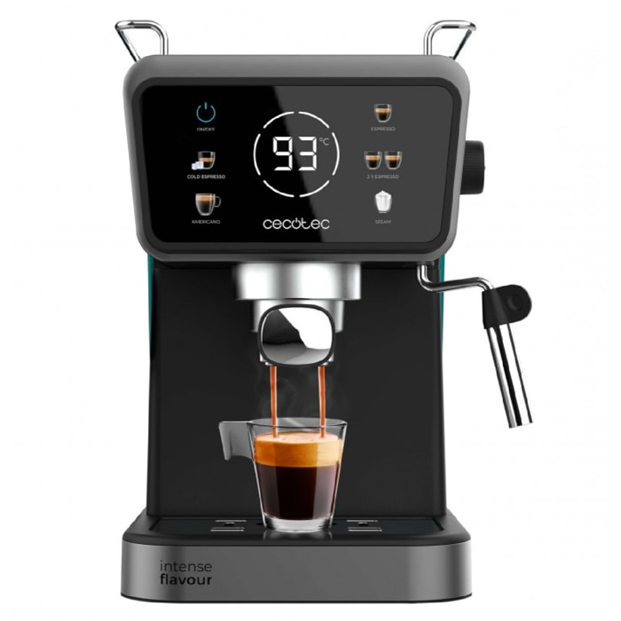 Cecotec Cafetera express Power Espresso Touch ColdBrew