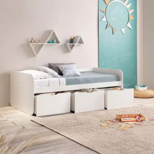 Cama juvenil Lille Blanco