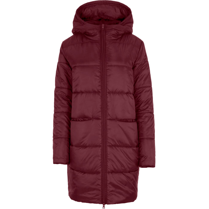 Chaqueta Paris Long Jacket marca ECOON - granate oscuro