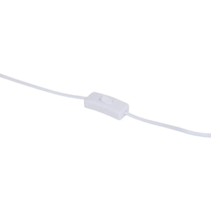 Lampe à poser enfant secteur Starry bleu H27cm