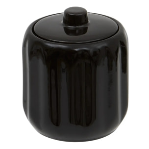 Pot à coton Colorama en céramique D.12,5cm noir