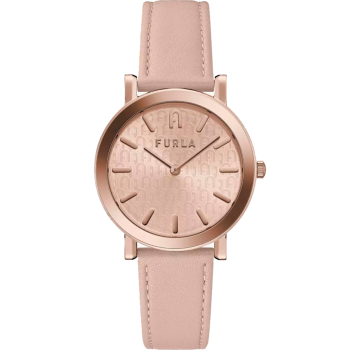 Reloj Furla WW00003006L3 Mujer Analogico Cuarzo con Correa de Cuero