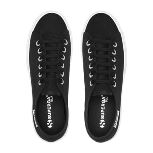Superga - Zapatos de mujer Mujer Negro - 3740 PLATFORM LEGGERA