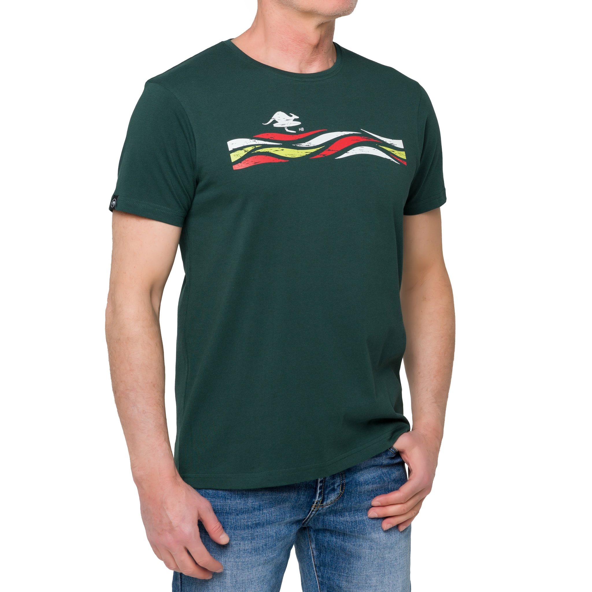 Camiseta de algodón 150 gr Hot Buttered Twister Verde