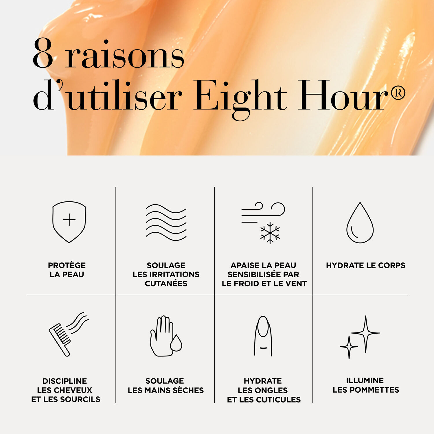 Eight Hour® Cream - Soin Hydratant Intense pour le Corps 400 ml