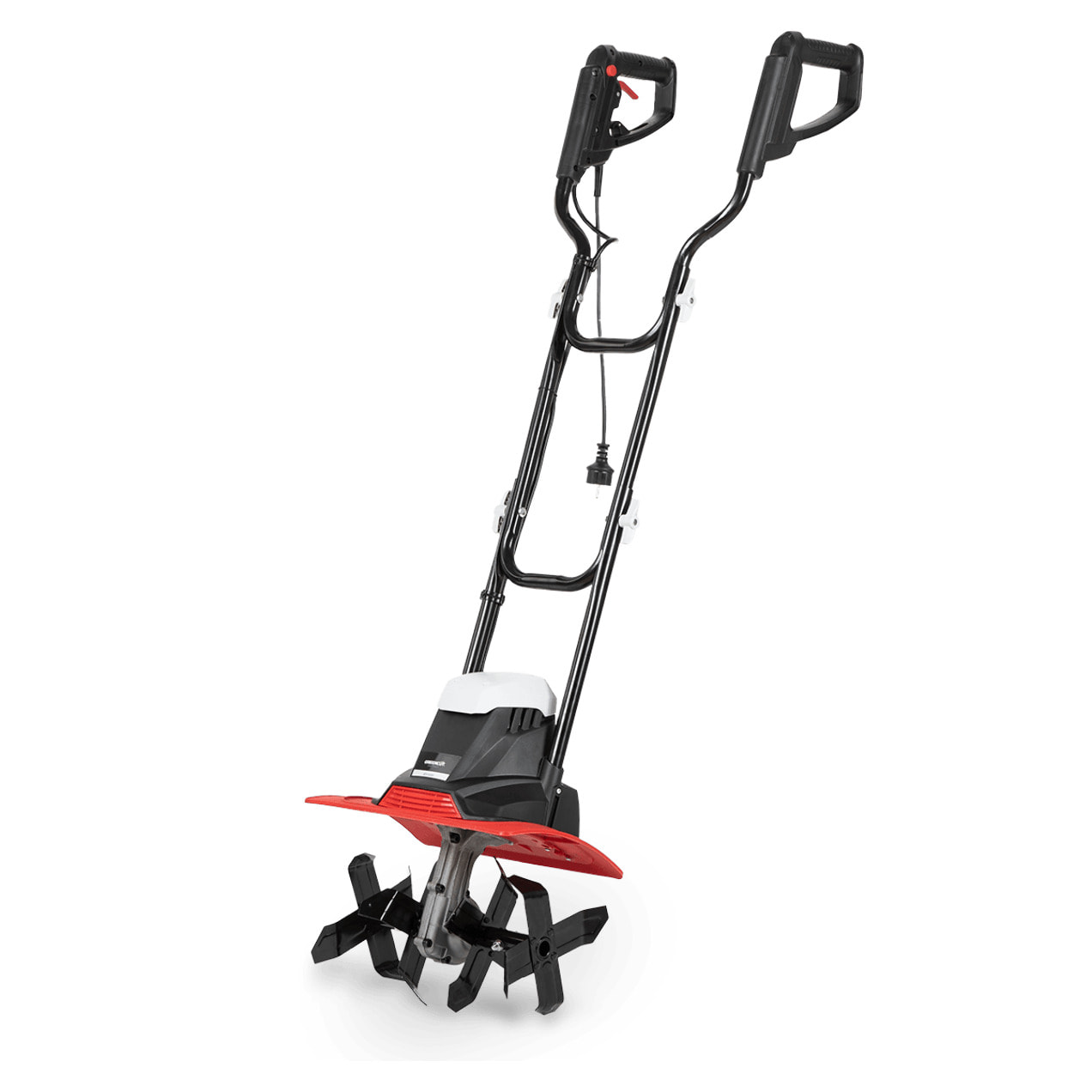 Motoazada eléctrica con cable, 1200W, 230V, 4 cuchillas intercambiables - Greencut GTC1200C