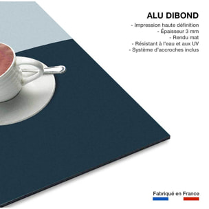 Tableau cuisine humour lever en douceur  Tableau alu Dibond