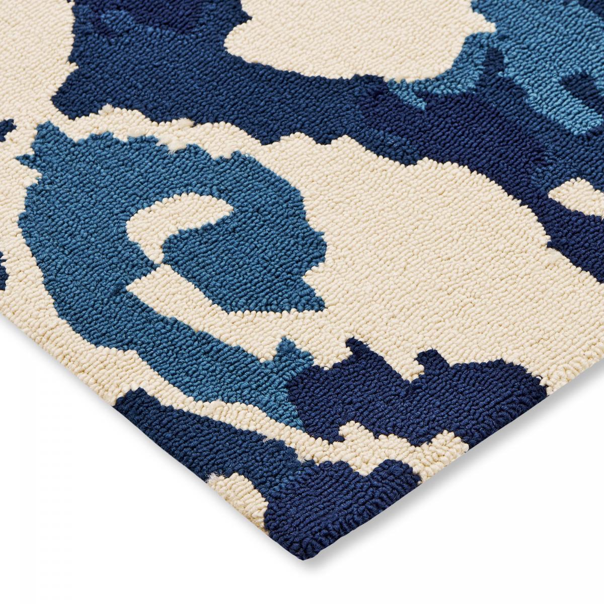 Tapis extérieur tissé kilim rectangle CHICDOUS
