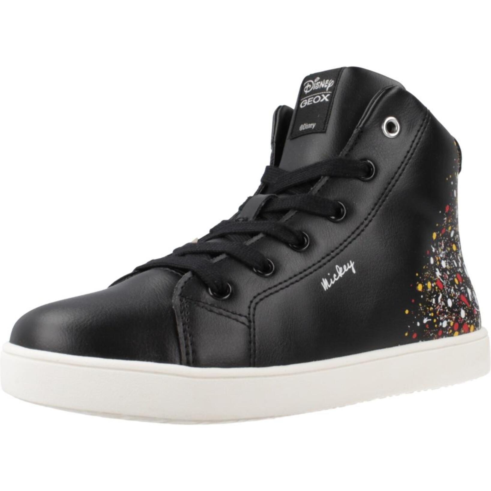 Zapatillas Niña de la marca GEOX  modelo J KATHE GIRL NEGRO
