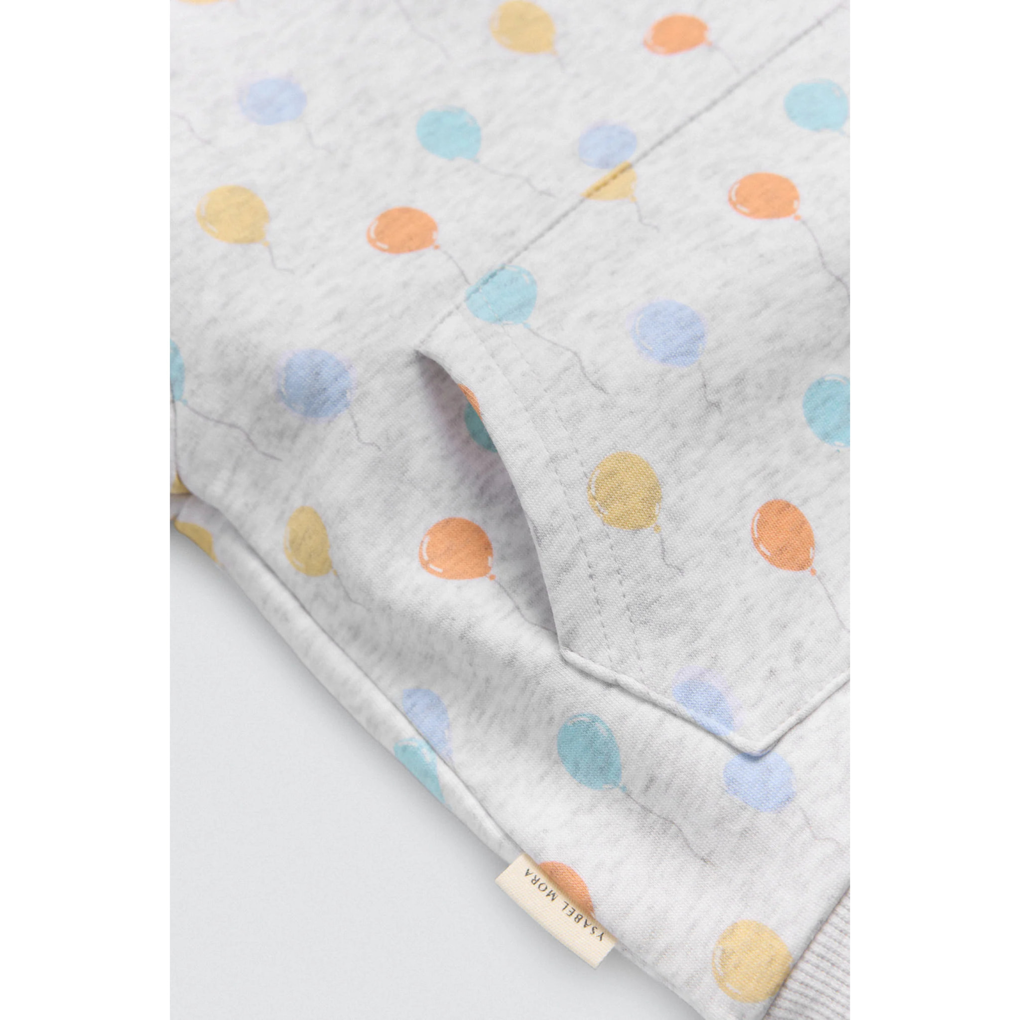 Set felpa e jogger per neonato con palloncini