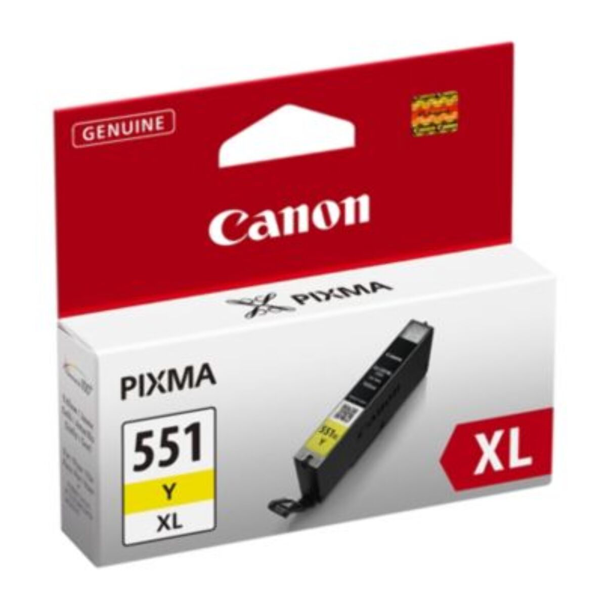 Cartouche d'encre CANON Originale CLI-551 XL Jaune (Yellow) Haute Capacité - 6448B001
