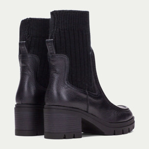 Botin Ingrid Black 6 cm