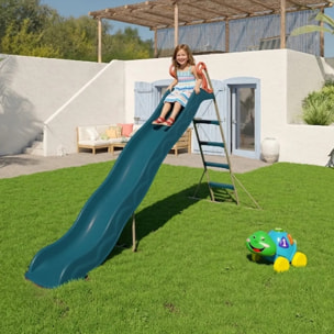 Toboggan ACTOU Bleu 3 m, 3-12 ans