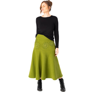 Mamatayoe Modelin. Falda Midi