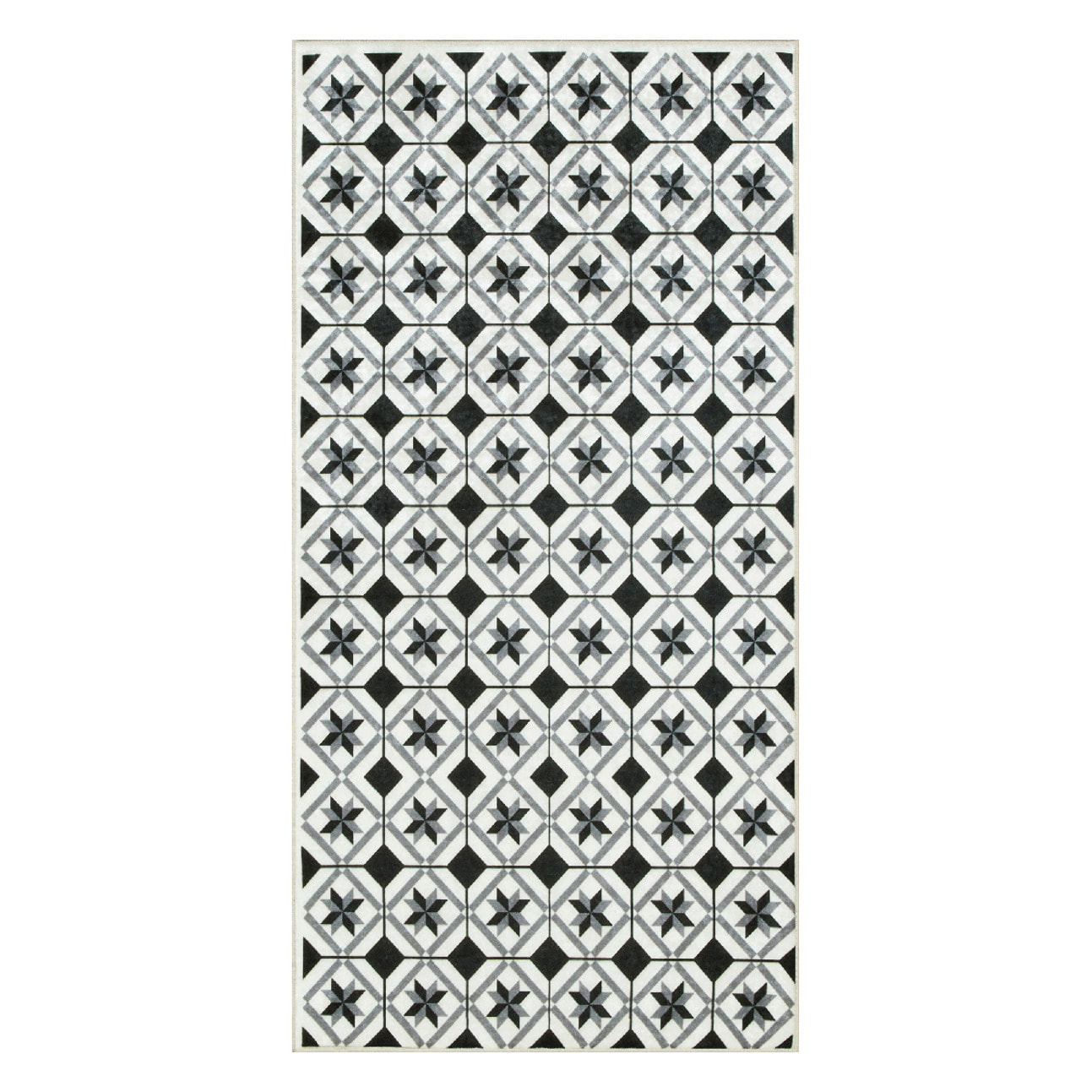 Tapis de cuisine motif carreaux de ciment GUME