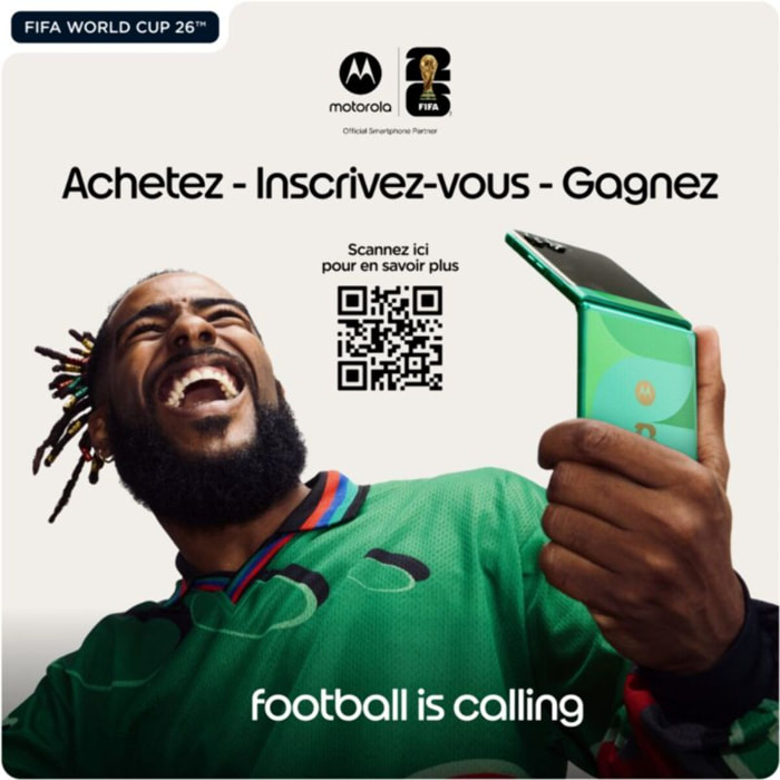 Smartphone MOTOROLA G86 Violet 256Go 5G