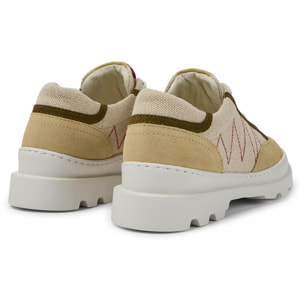 CAMPER Brutus - Zapatos de cordones Beige Mujer