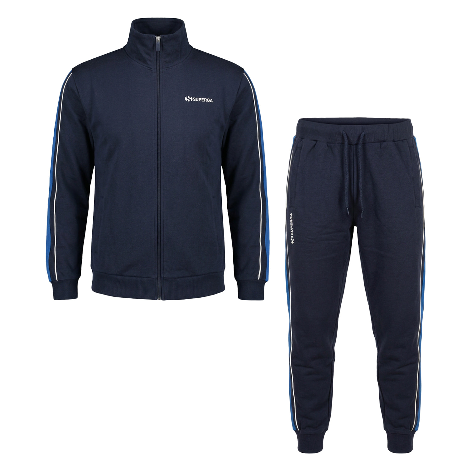 Tuta Uomo SUPERGA Cotone Leggero Zip