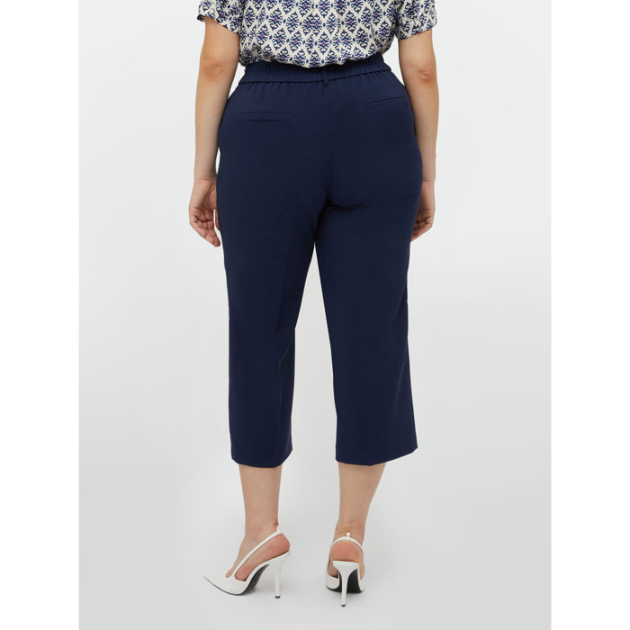 Fiorella Rubino - Pantaloni cropped - Blu