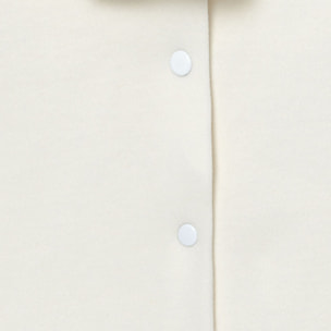 Camiseta bebé manga larga cuello volante