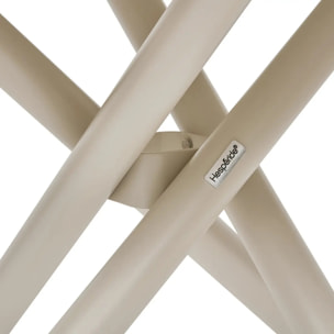 Table de jardin 4 places Nebullia D105cm argile