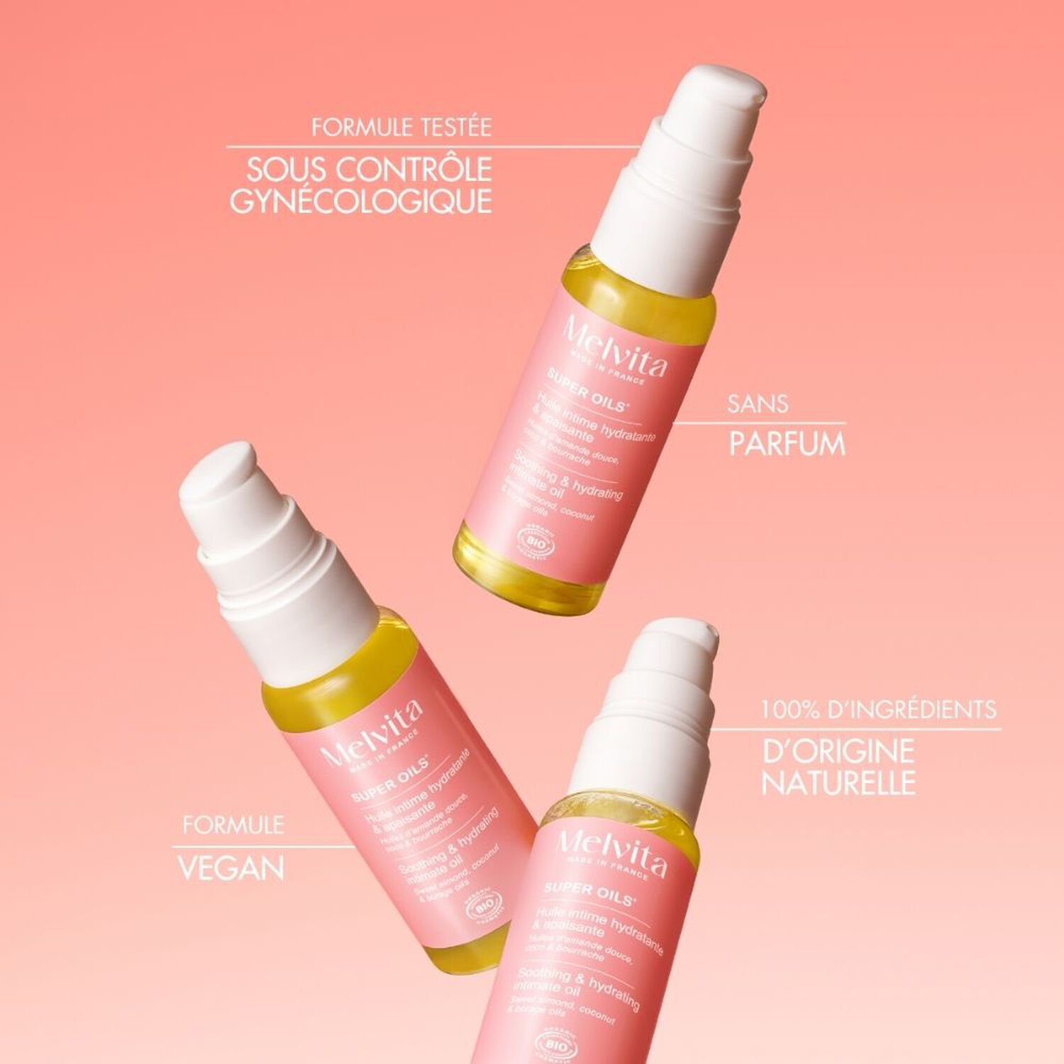 Super Oils - Huile Soin Intime Hydratante Apaisante 30ml