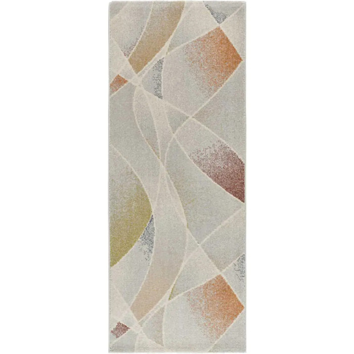 TAMARIS Alfombra abstracta de pelo corto multicolor, varias medidas disponibles.