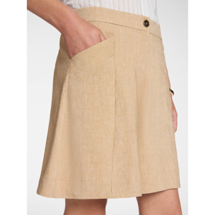 Elena Mirò - Bermuda sartoriali - Beige