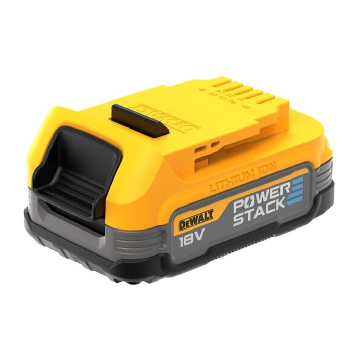 Pack 2 Batteries Powerstack XR 18V 1.7Ah Li-Ion + chargeur DEWALT - DCB115E2-QW