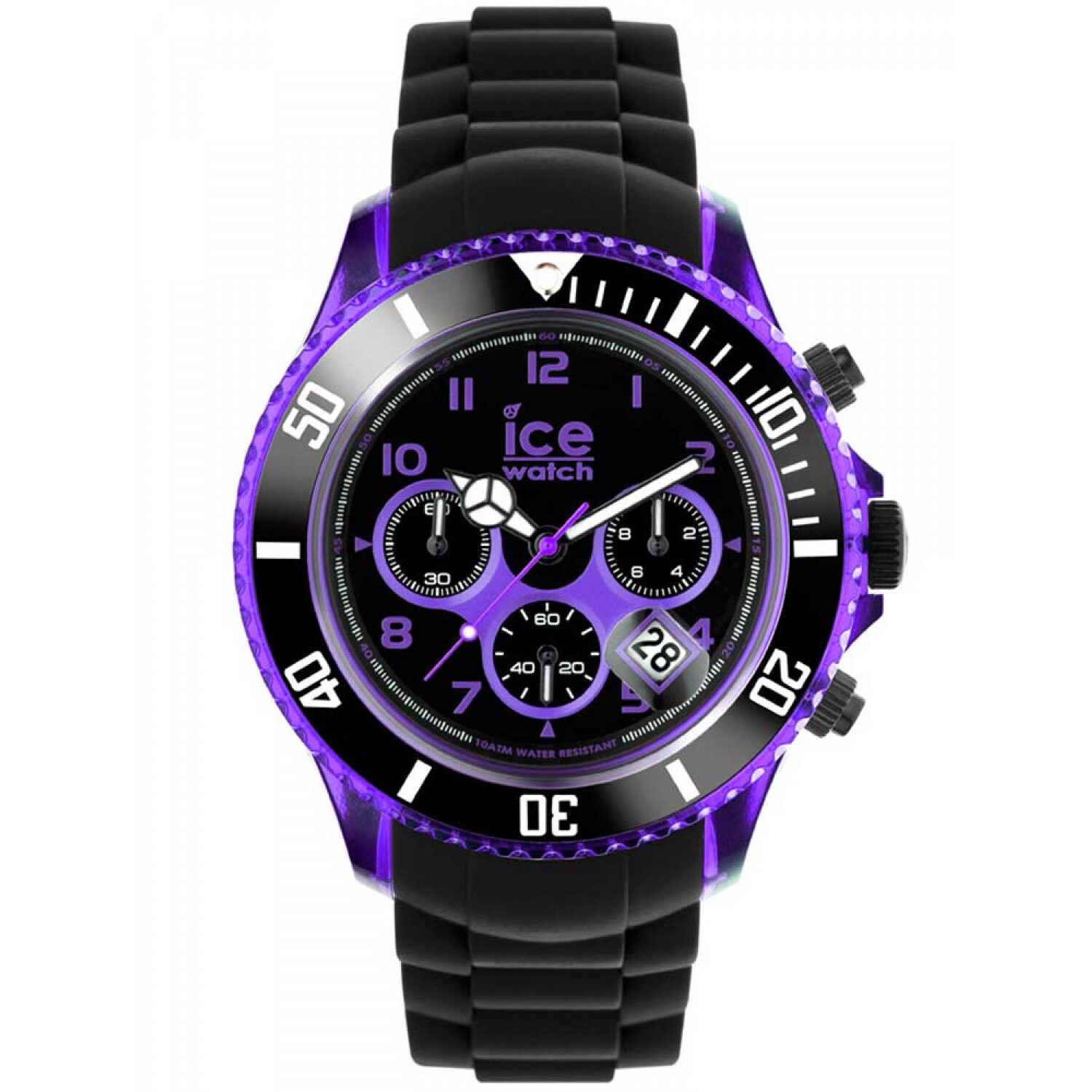 Reloj Ice CH.KPE.BB.S.12 Hombre Analogico Cuarzo con Correa de Caucho