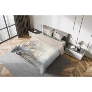 Parure copripiumino fotografico Piazzato Fine Art 2 piazze Disegno Kenzia