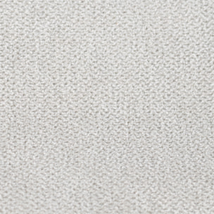 Lot de 2 tabourets de bar beige et métal effet bois clair SIMON