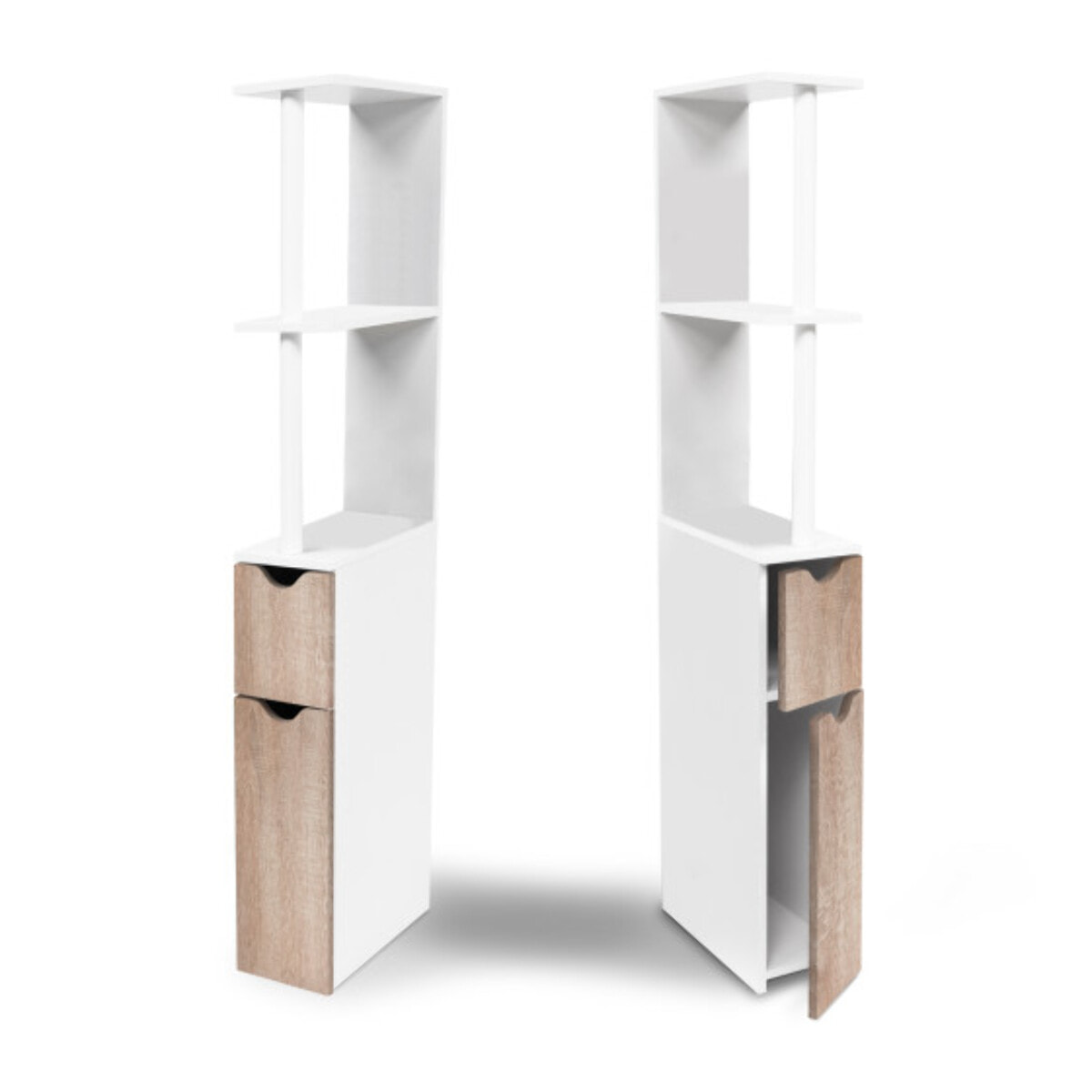 Colonne pour salle de bain - Bois
