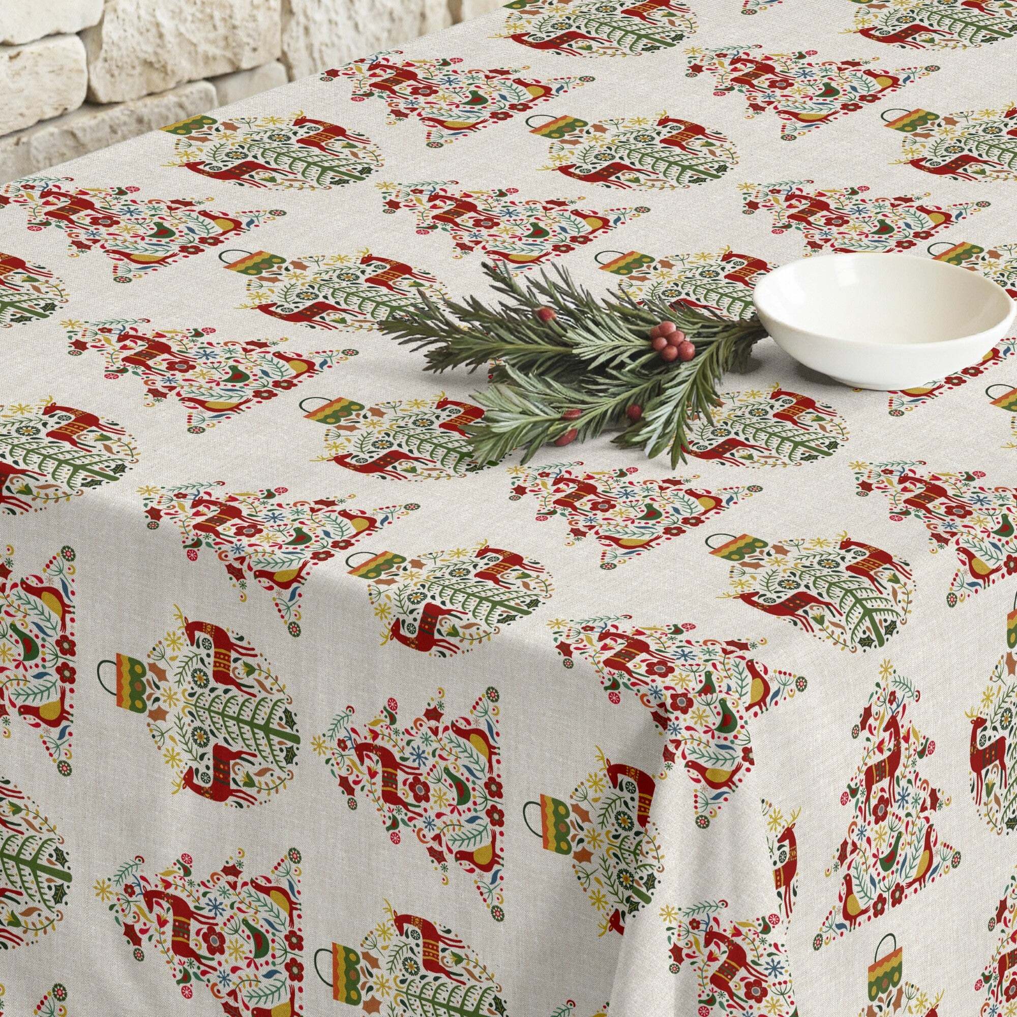 Nappe en résine Anti-tâches Merry Christmas 71