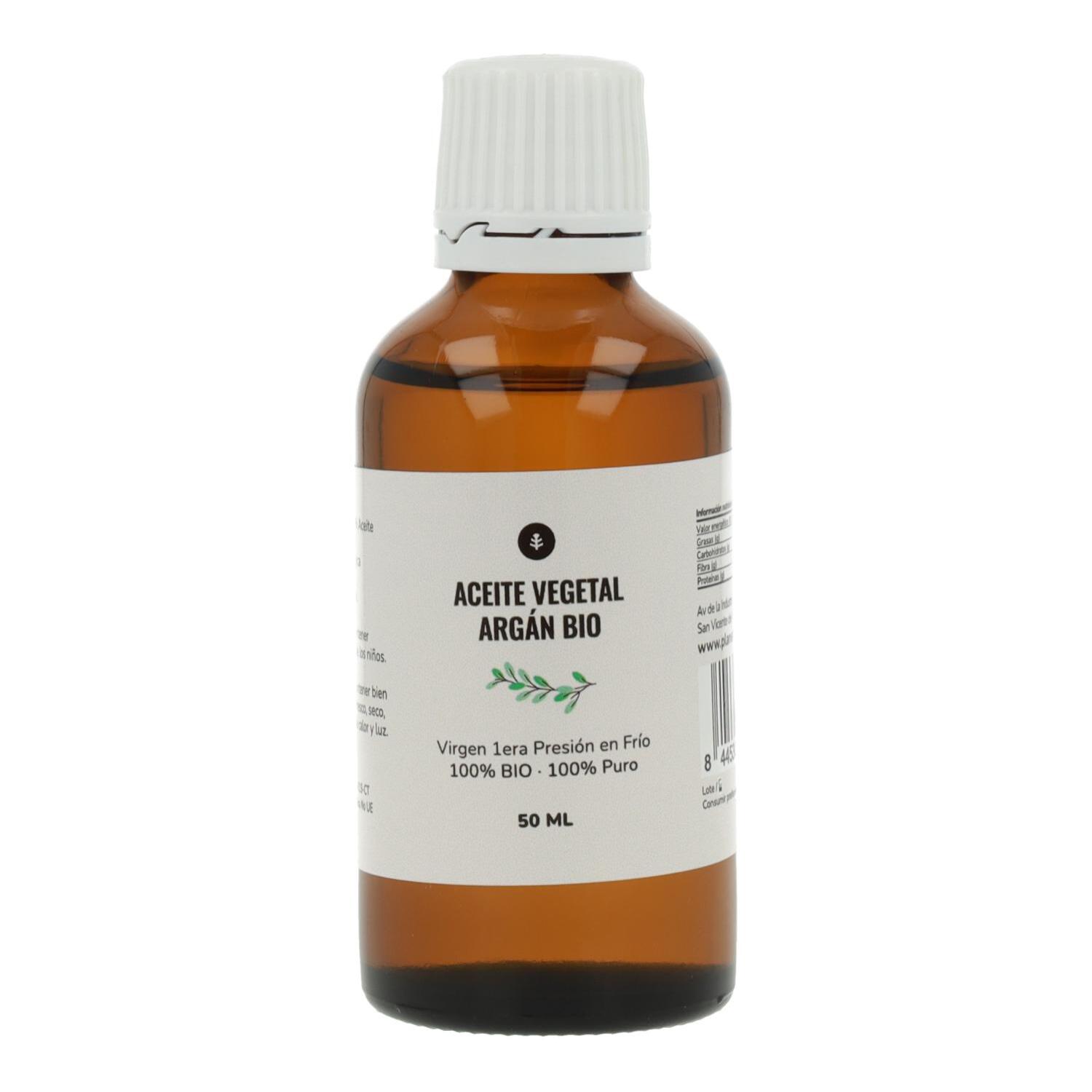 PLANETA HUERTO | Aceite Vegetal de Argán BIO 50 ml - Antioxidante Natural y Antiarrugas para Pieles Maduras y Deshidratadas