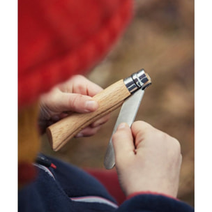 Couteau OPINEL NO7 mon 1er Opinel Hetre