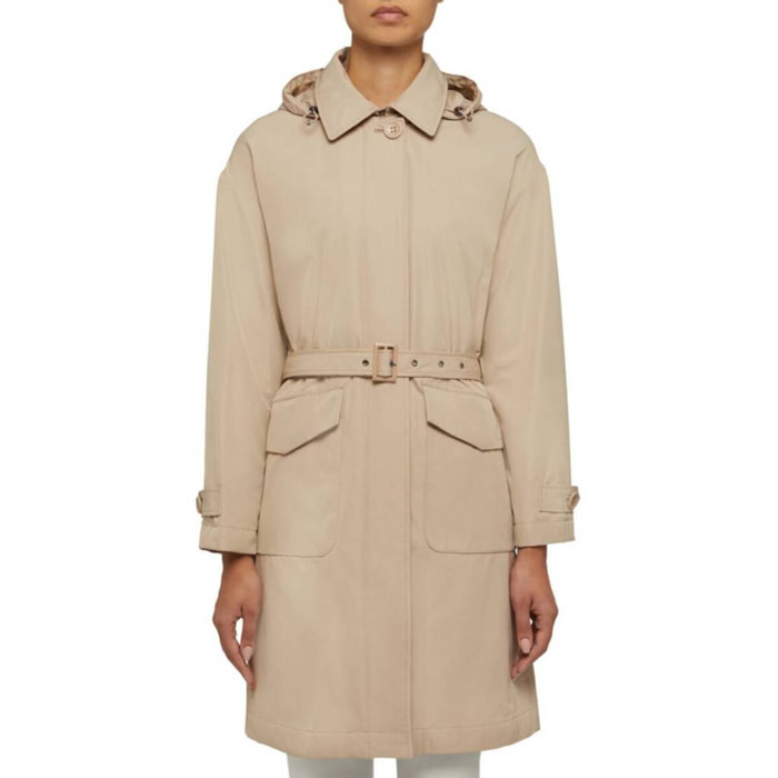 Gabardina Mujer de la marca GEOX  modelo W3521S T2676 BEIS